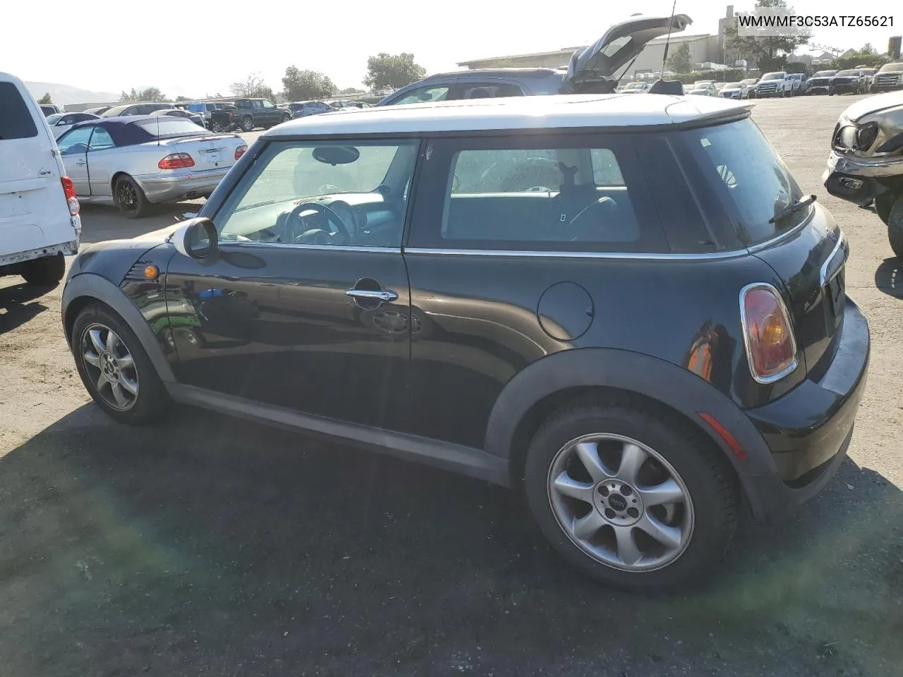 2010 Mini Cooper VIN: WMWMF3C53ATZ65621 Lot: 75232594