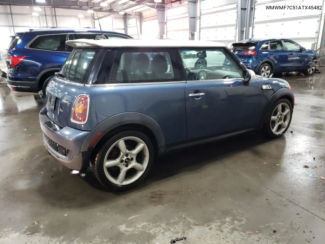 2010 Mini Cooper S VIN: WMWMF7C51ATX45482 Lot: 75475404