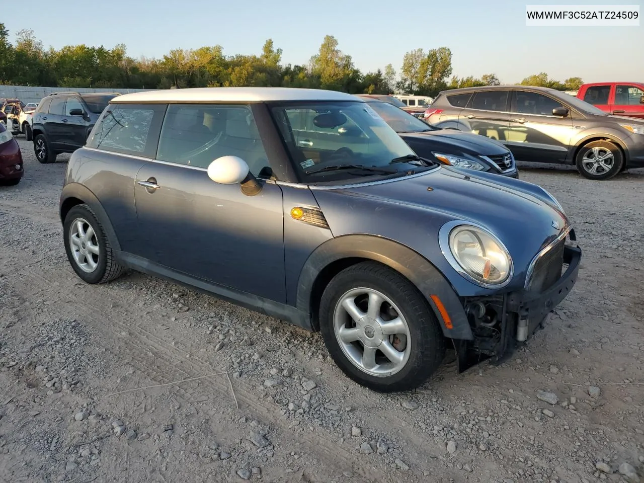 2010 Mini Cooper VIN: WMWMF3C52ATZ24509 Lot: 75524624