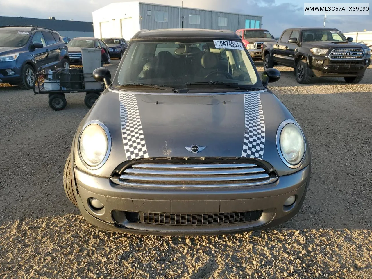 2010 Mini Cooper Clubman VIN: WMWML3C57ATX39090 Lot: 76474654