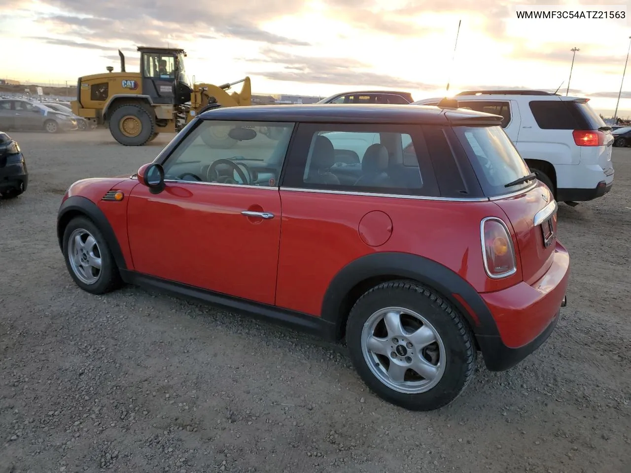 2010 Mini Cooper VIN: WMWMF3C54ATZ21563 Lot: 76508944