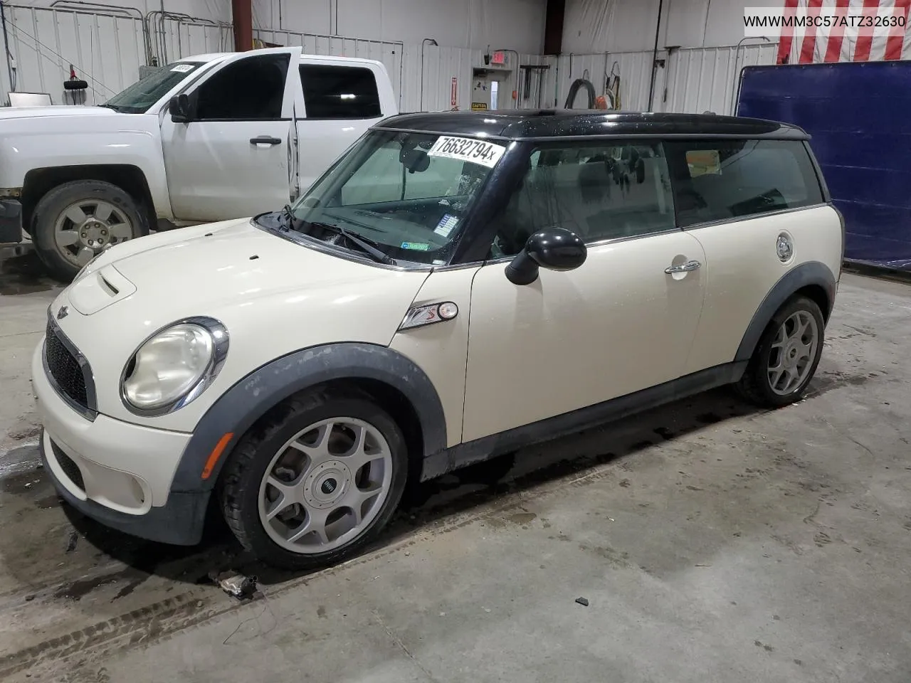 2010 Mini Cooper S Clubman VIN: WMWMM3C57ATZ32630 Lot: 76632794