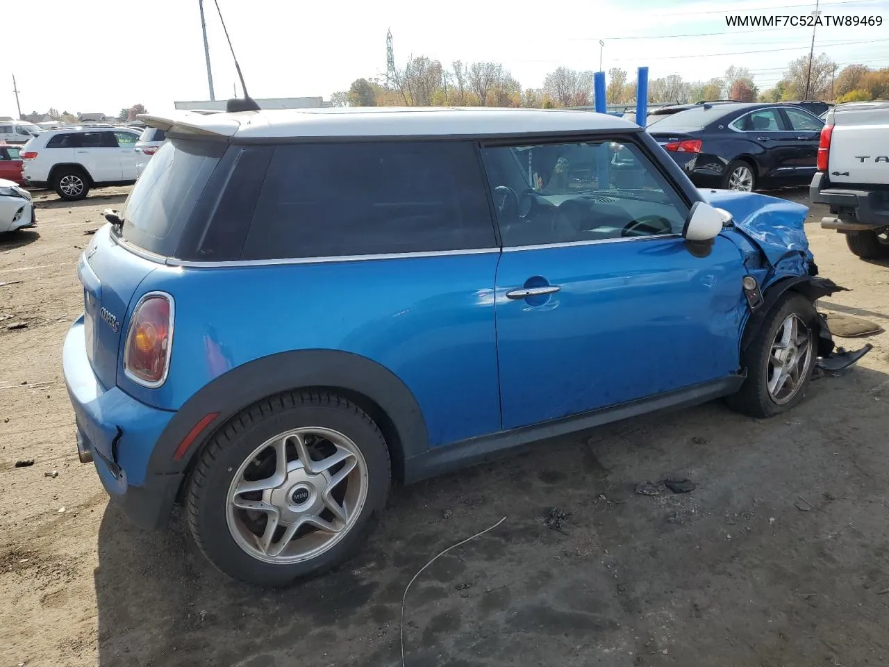 2010 Mini Cooper S VIN: WMWMF7C52ATW89469 Lot: 77092604