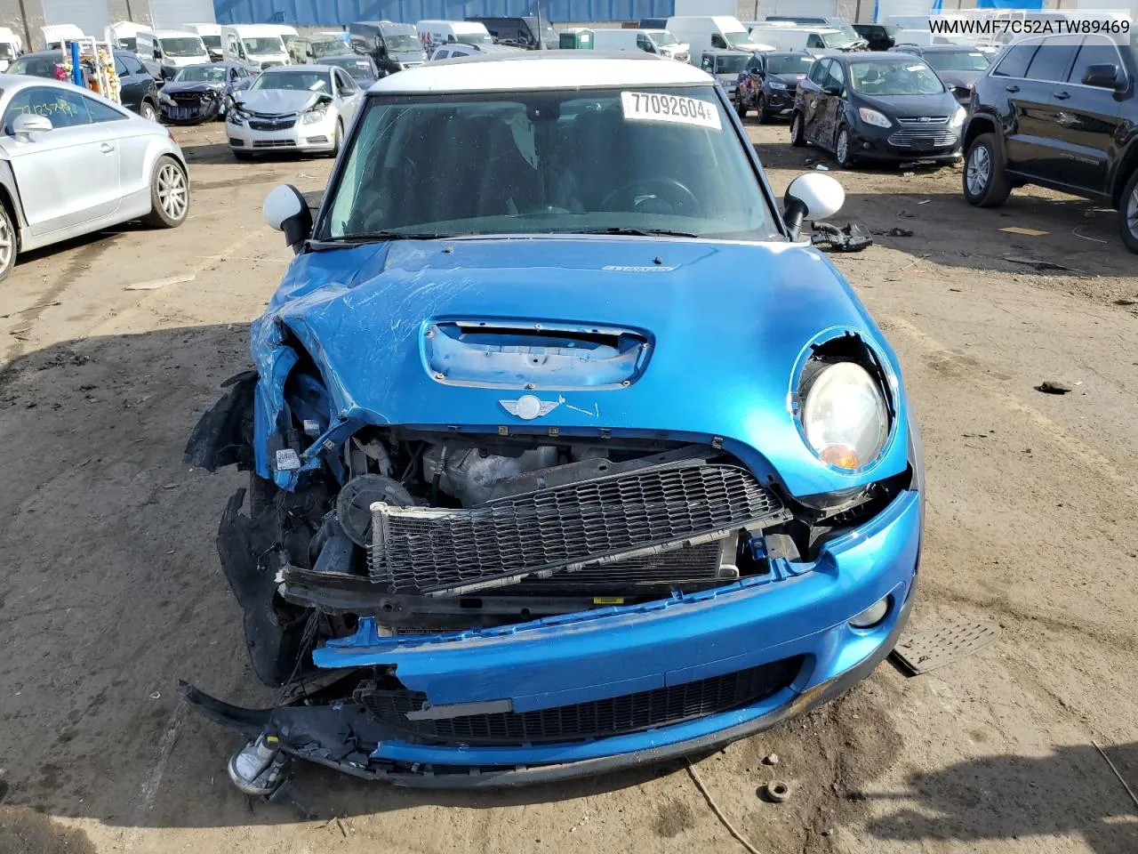 2010 Mini Cooper S VIN: WMWMF7C52ATW89469 Lot: 77092604