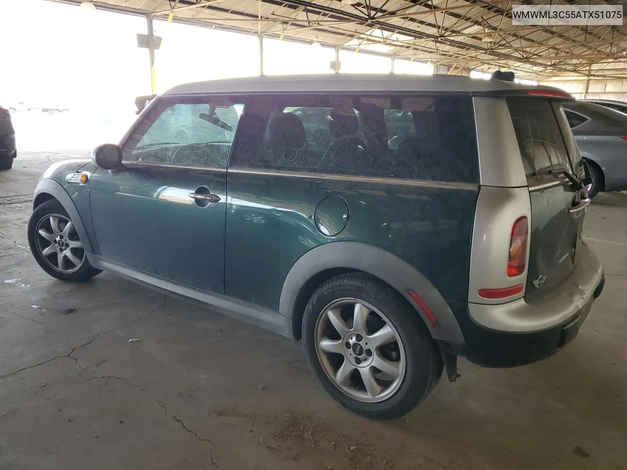 2010 Mini Cooper Clubman VIN: WMWML3C55ATX51075 Lot: 78101444