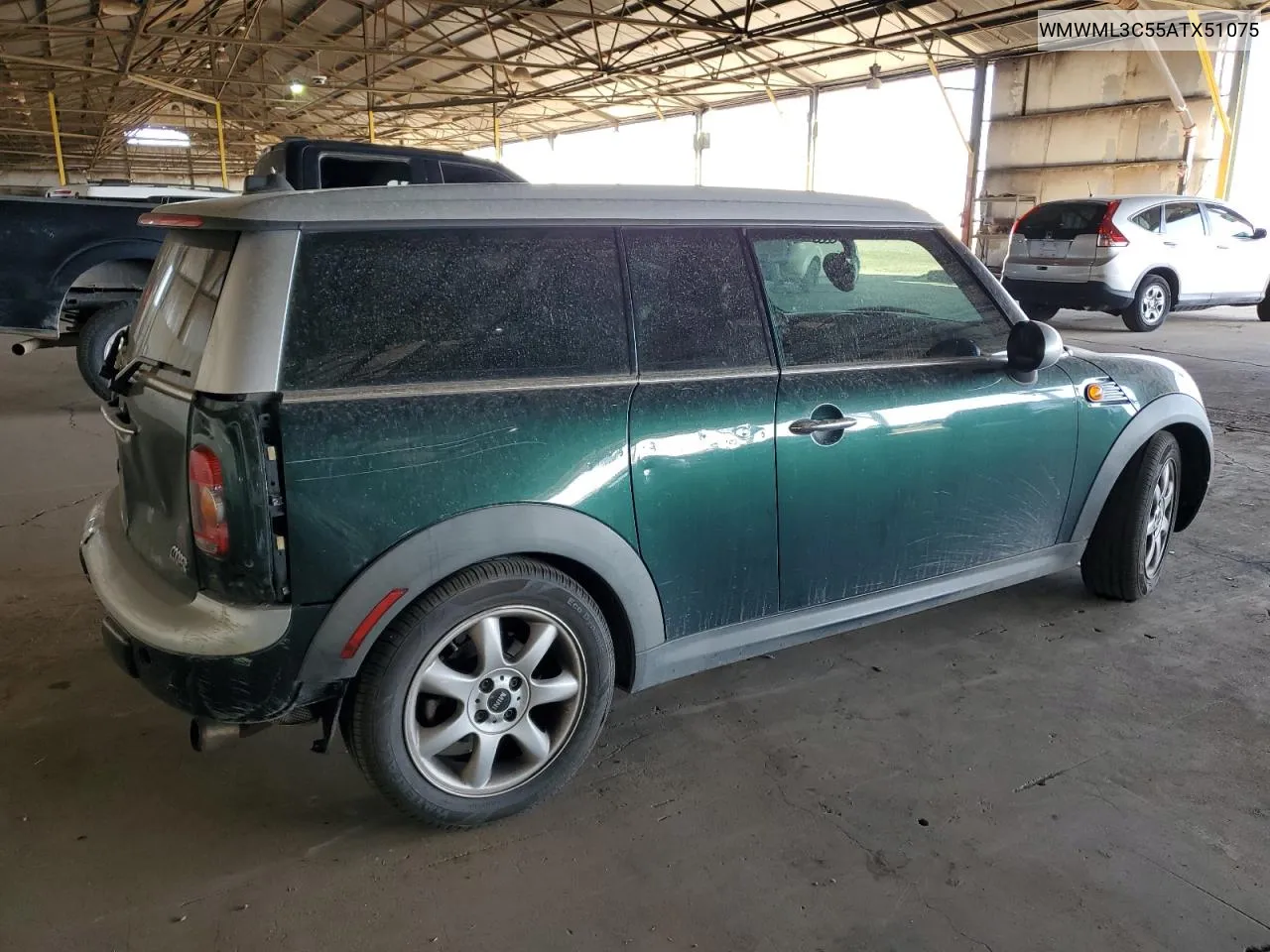 2010 Mini Cooper Clubman VIN: WMWML3C55ATX51075 Lot: 78101444