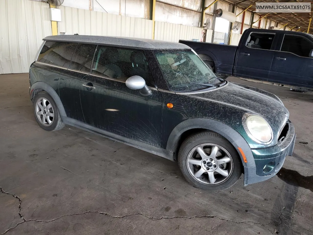 2010 Mini Cooper Clubman VIN: WMWML3C55ATX51075 Lot: 78101444