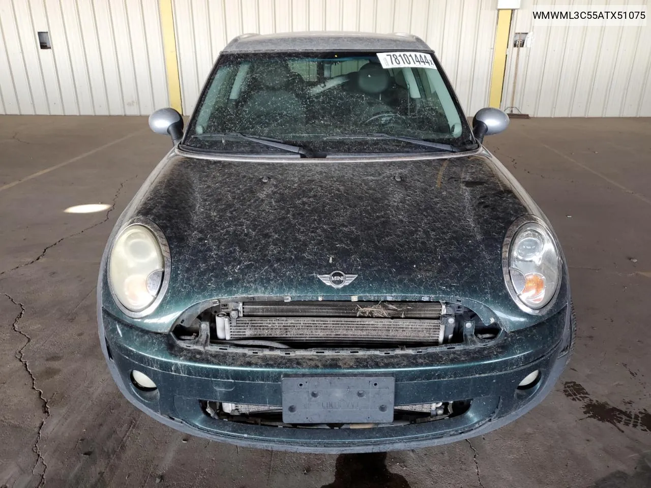 2010 Mini Cooper Clubman VIN: WMWML3C55ATX51075 Lot: 78101444