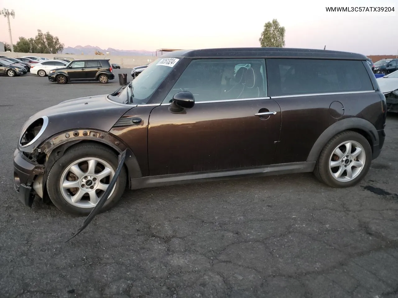 2010 Mini Cooper Clubman VIN: WMWML3C57ATX39204 Lot: 78251324