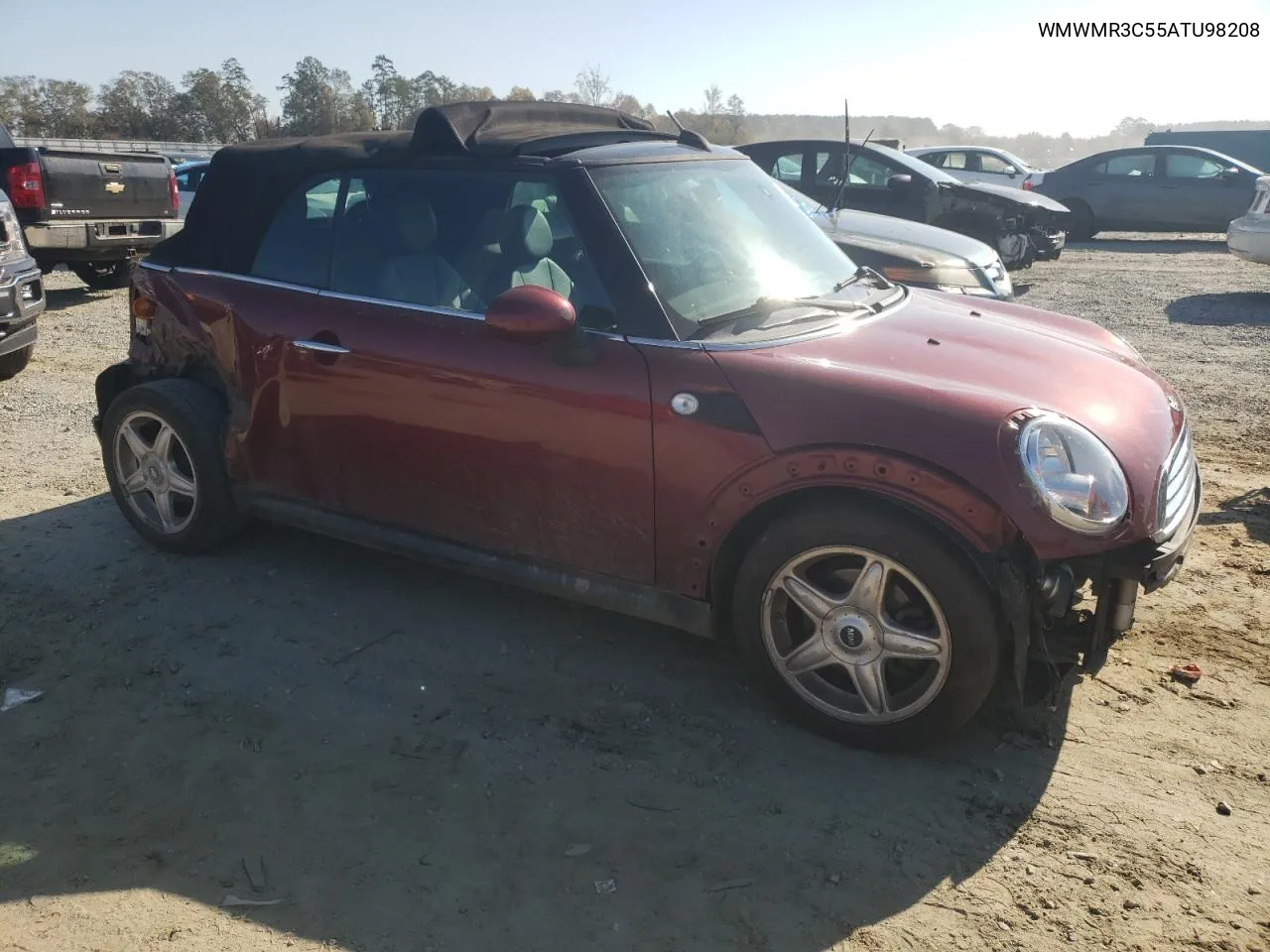 2010 Mini Cooper VIN: WMWMR3C55ATU98208 Lot: 78252504