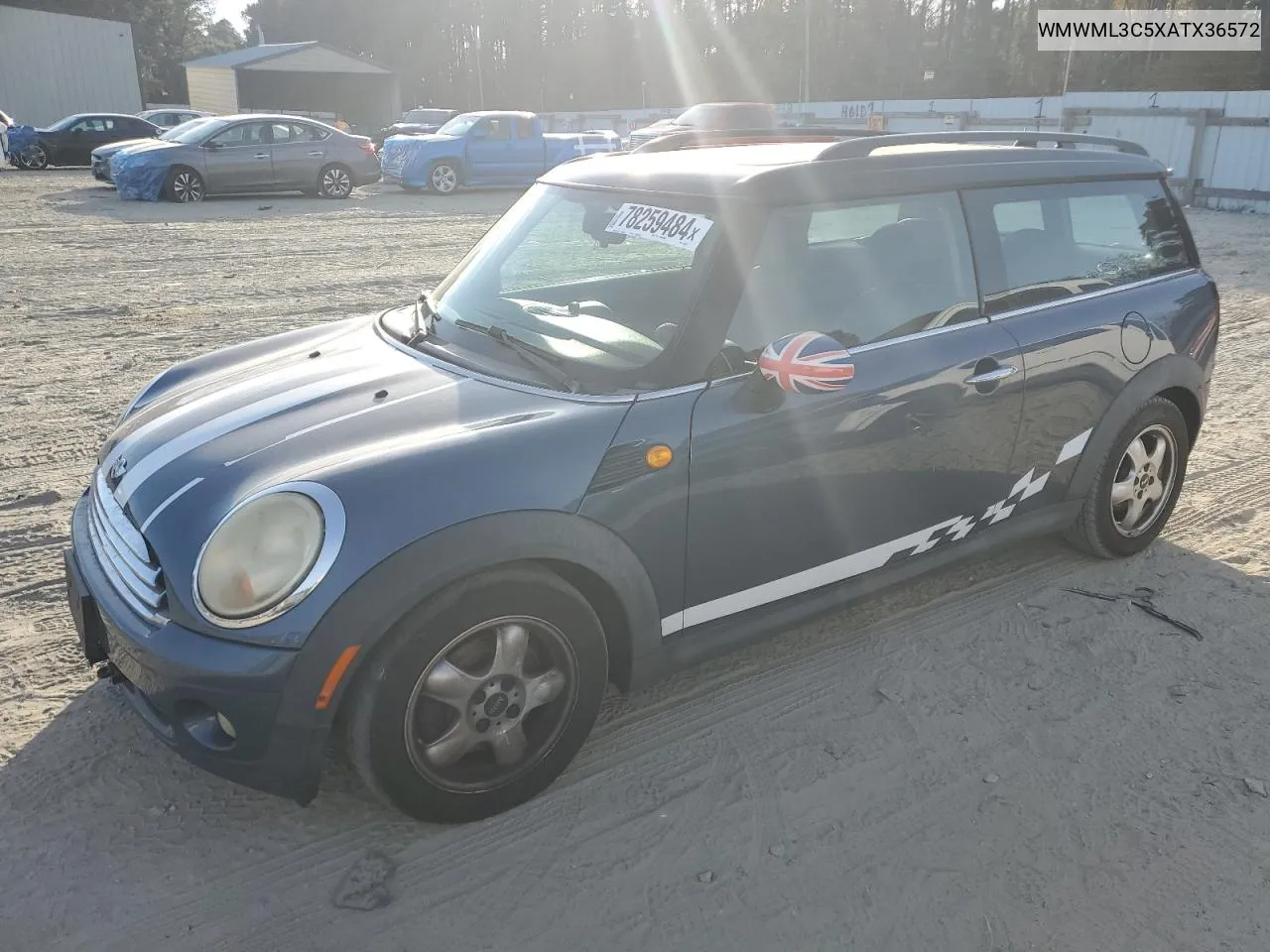 2010 Mini Cooper Clubman VIN: WMWML3C5XATX36572 Lot: 78259484