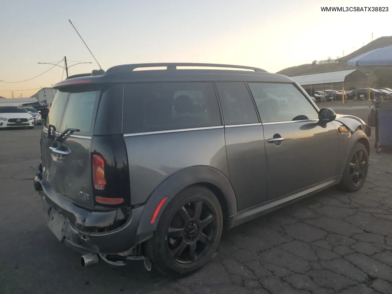 2010 Mini Cooper Clubman VIN: WMWML3C58ATX38823 Lot: 78554524