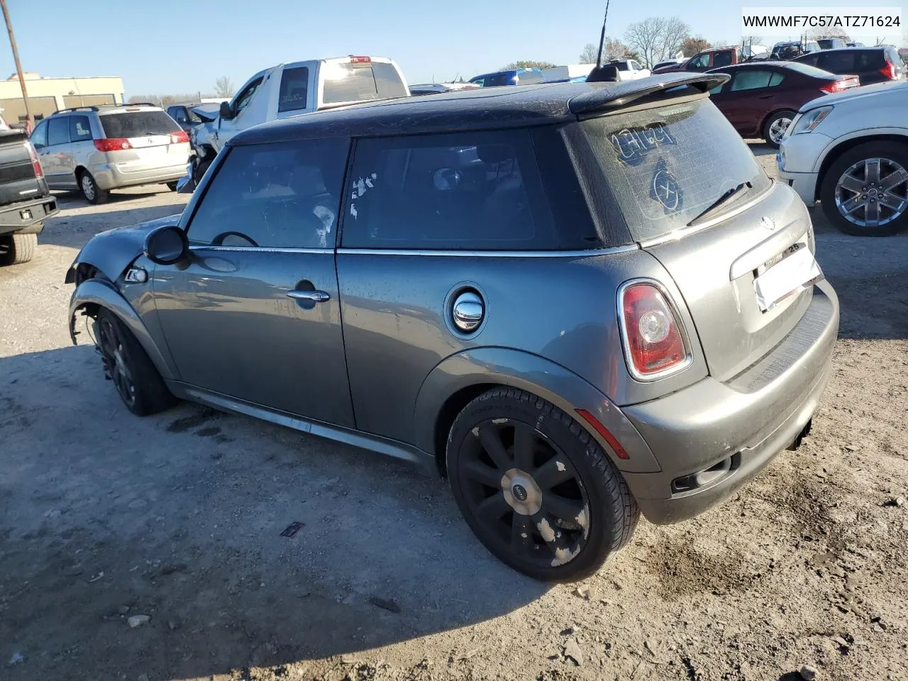 2010 Mini Cooper S VIN: WMWMF7C57ATZ71624 Lot: 80048744