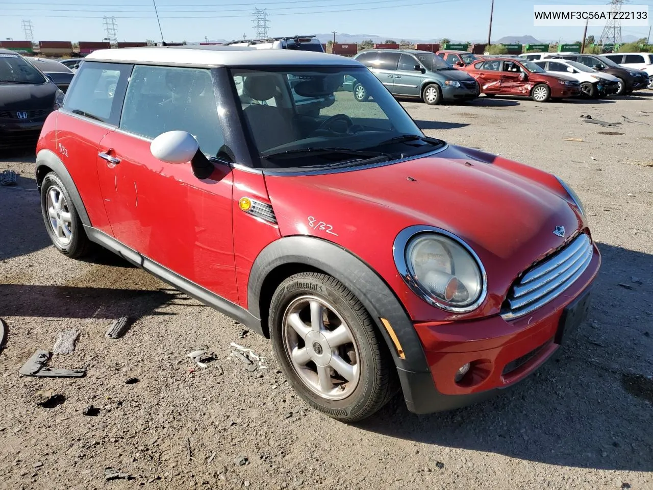 2010 Mini Cooper VIN: WMWMF3C56ATZ22133 Lot: 80083244