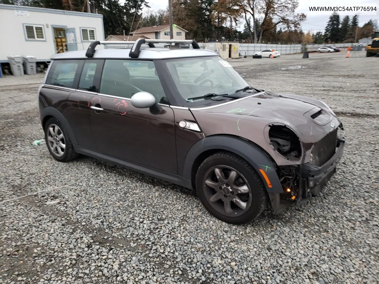 2010 Mini Cooper S Clubman VIN: WMWMM3C54ATP76594 Lot: 80138514