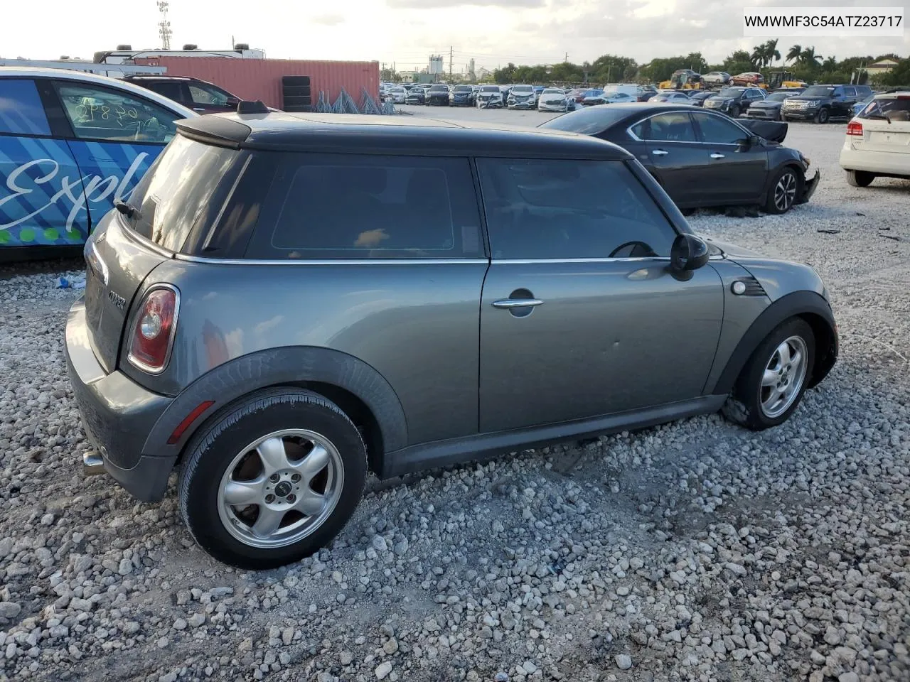 2010 Mini Cooper VIN: WMWMF3C54ATZ23717 Lot: 80389434