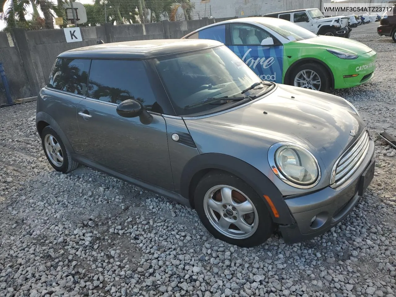 2010 Mini Cooper VIN: WMWMF3C54ATZ23717 Lot: 80389434