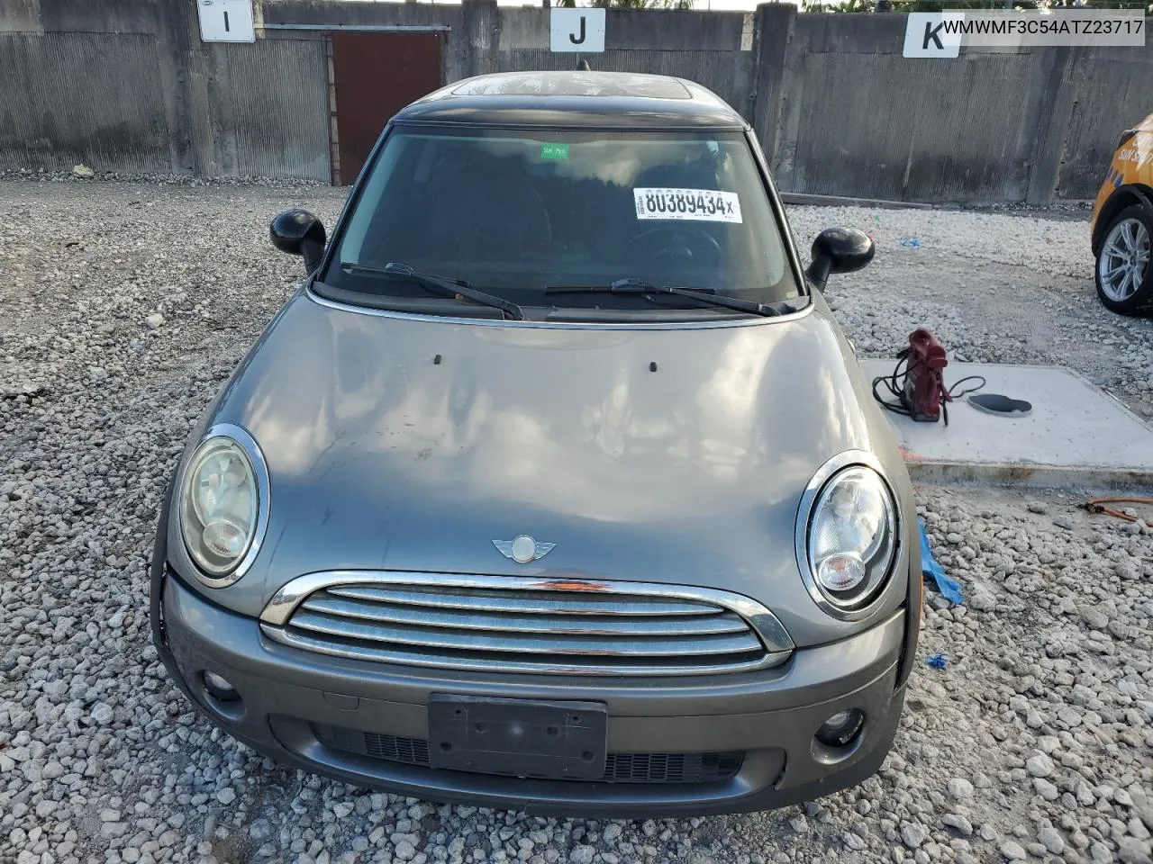 2010 Mini Cooper VIN: WMWMF3C54ATZ23717 Lot: 80389434