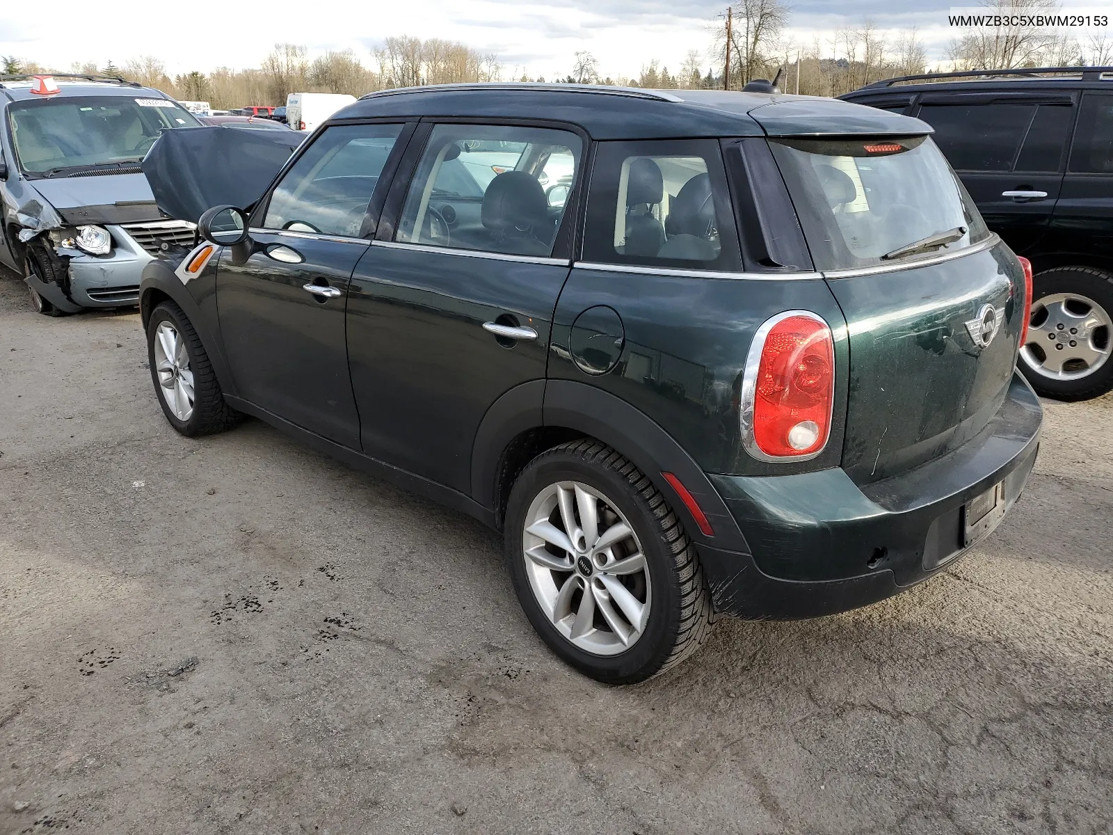 2011 Mini Cooper Countryman VIN: WMWZB3C5XBWM29153 Lot: 45756694