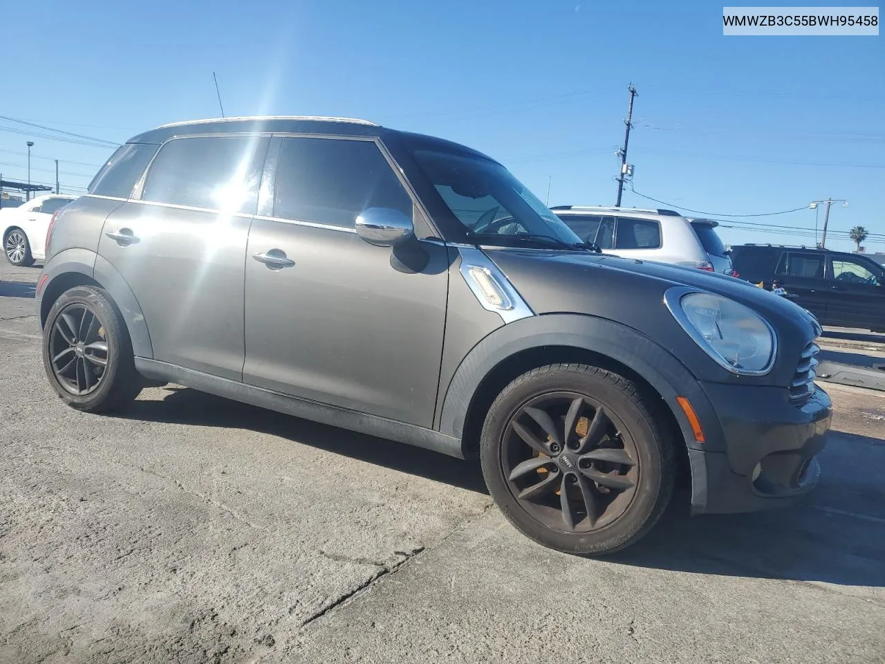 2011 Mini Cooper Countryman VIN: WMWZB3C55BWH95458 Lot: 47106344