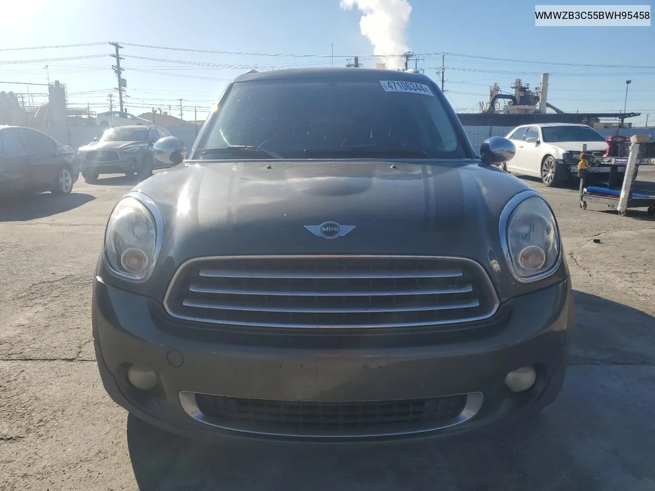 2011 Mini Cooper Countryman VIN: WMWZB3C55BWH95458 Lot: 47106344