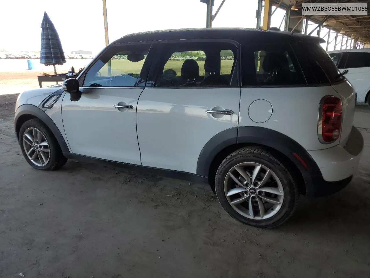 WMWZB3C58BWM01058 2011 Mini Cooper Countryman