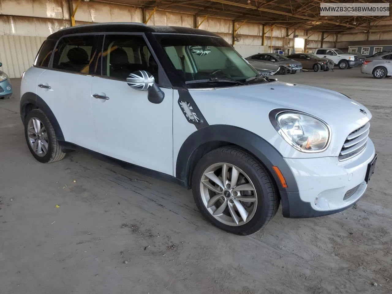 2011 Mini Cooper Countryman VIN: WMWZB3C58BWM01058 Lot: 56920534