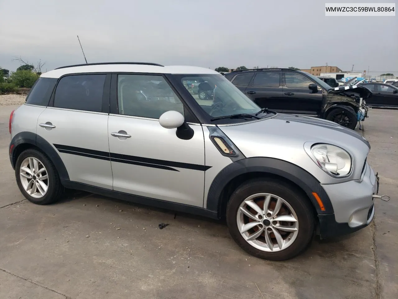 2011 Mini Cooper S Countryman VIN: WMWZC3C59BWL80864 Lot: 63304964