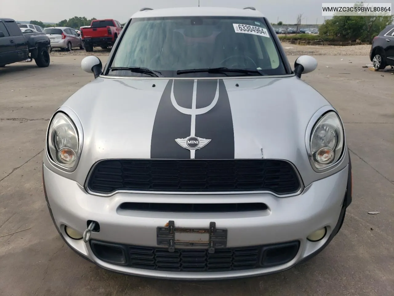 2011 Mini Cooper S Countryman VIN: WMWZC3C59BWL80864 Lot: 63304964