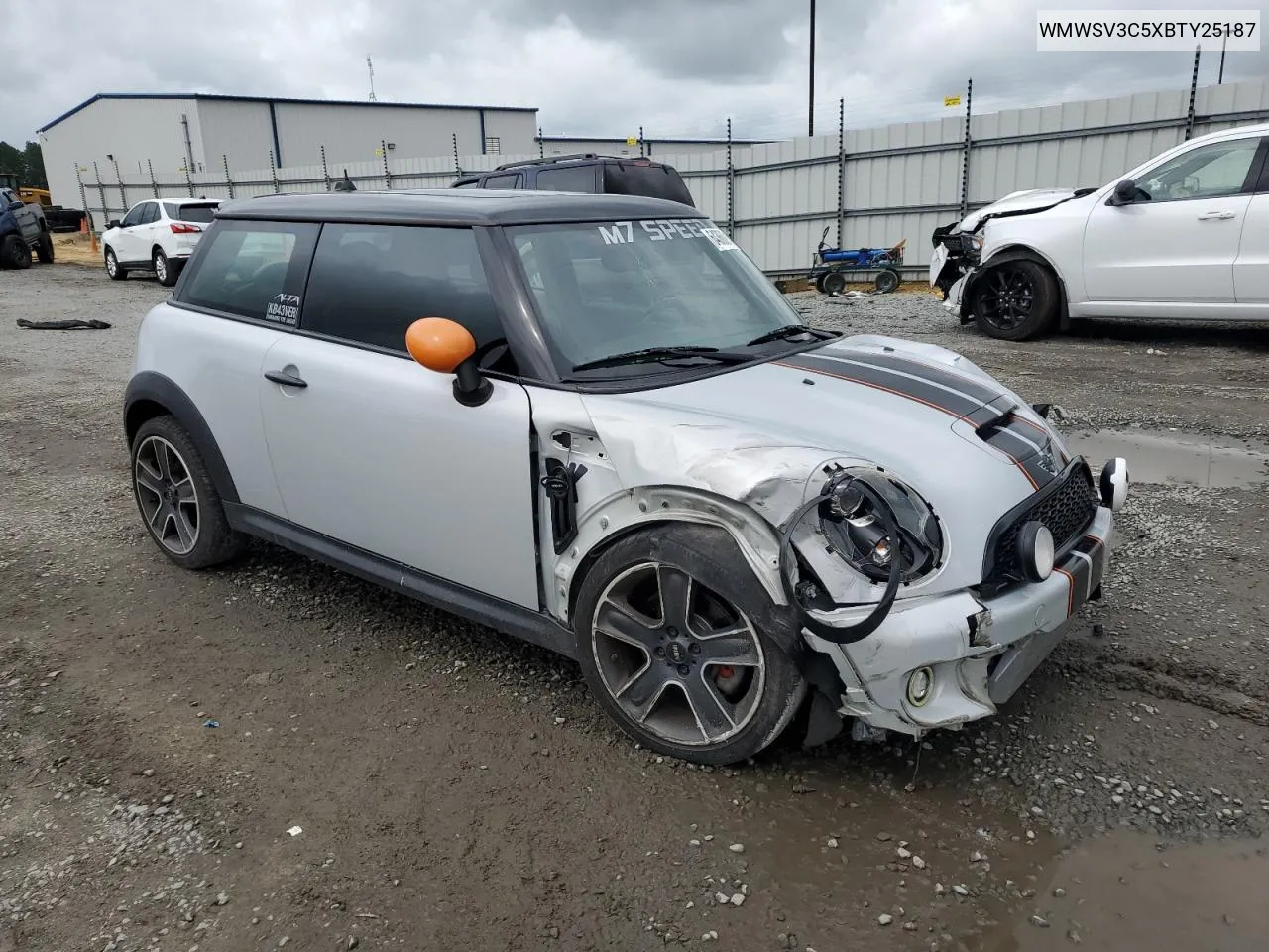 2011 Mini Cooper S VIN: WMWSV3C5XBTY25187 Lot: 64366914