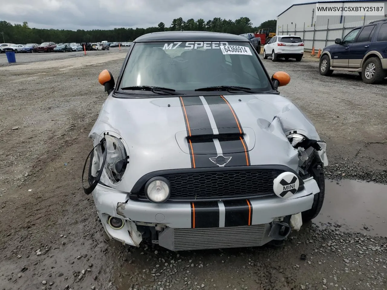 2011 Mini Cooper S VIN: WMWSV3C5XBTY25187 Lot: 64366914