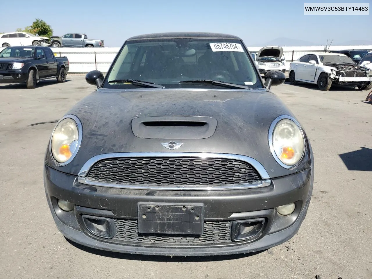 2011 Mini Cooper S VIN: WMWSV3C53BTY14483 Lot: 65746704