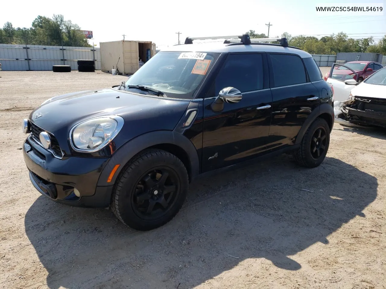 2011 Mini Cooper S Countryman VIN: WMWZC5C54BWL54619 Lot: 66895194