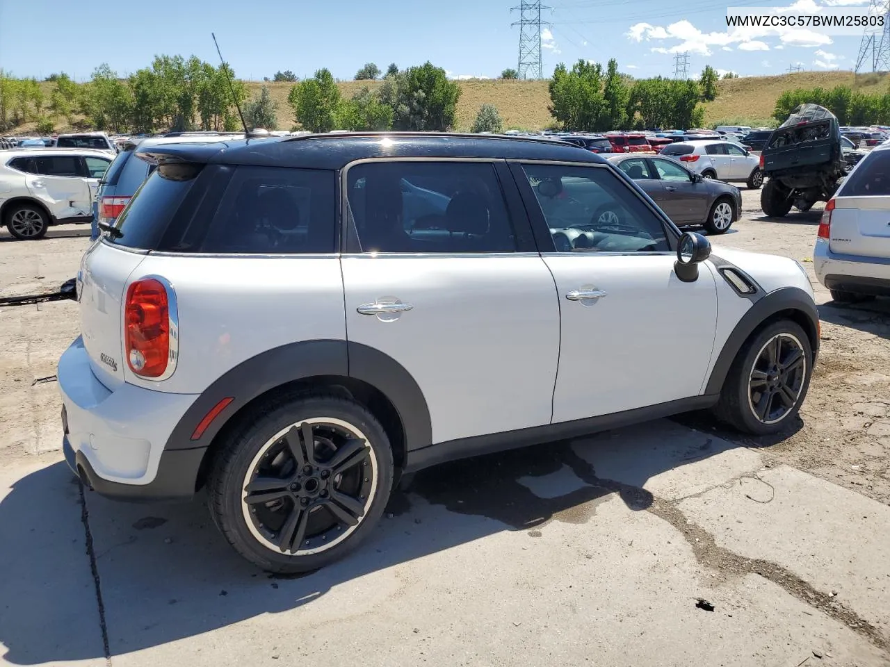 2011 Mini Cooper S Countryman VIN: WMWZC3C57BWM25803 Lot: 67731734