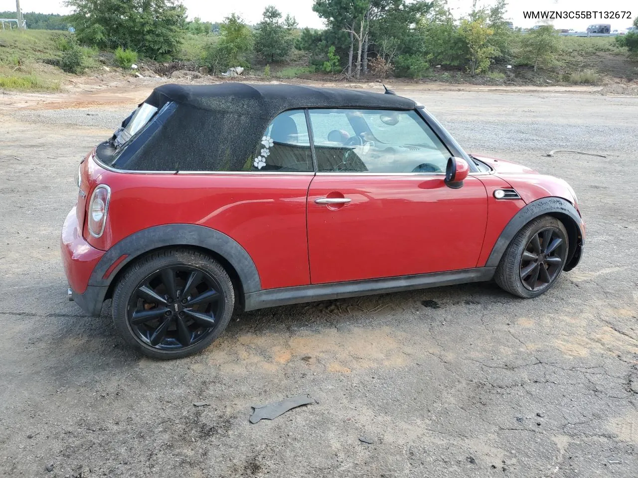 2011 Mini Cooper VIN: WMWZN3C55BT132672 Lot: 67734354