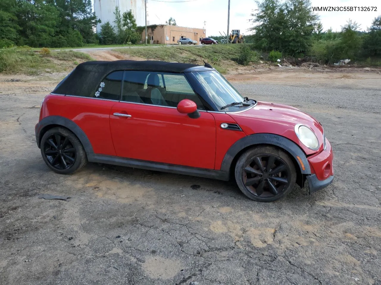 2011 Mini Cooper VIN: WMWZN3C55BT132672 Lot: 67734354