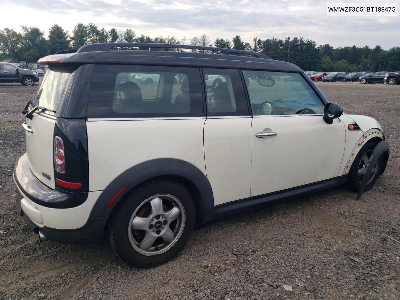 2011 Mini Cooper Clubman VIN: WMWZF3C51BT188475 Lot: 68546424