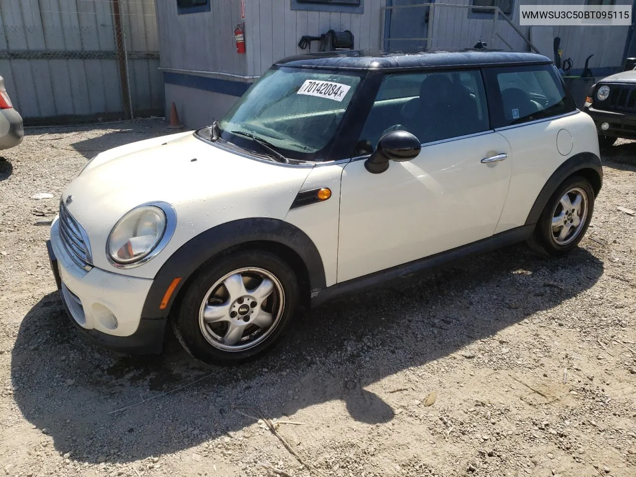 2011 Mini Cooper VIN: WMWSU3C50BT095115 Lot: 70142084