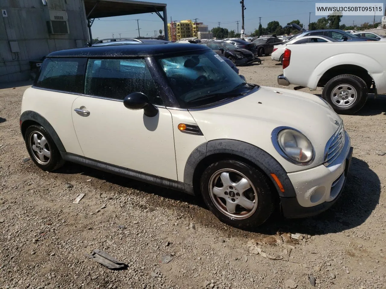 2011 Mini Cooper VIN: WMWSU3C50BT095115 Lot: 70142084