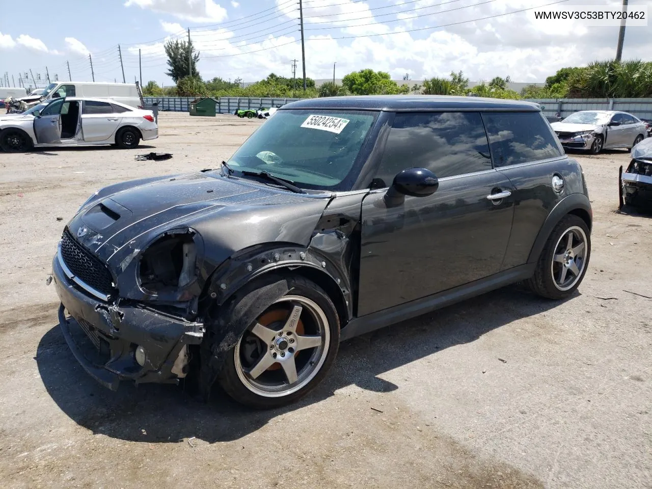 2011 Mini Cooper S VIN: WMWSV3C53BTY20462 Lot: 70561834