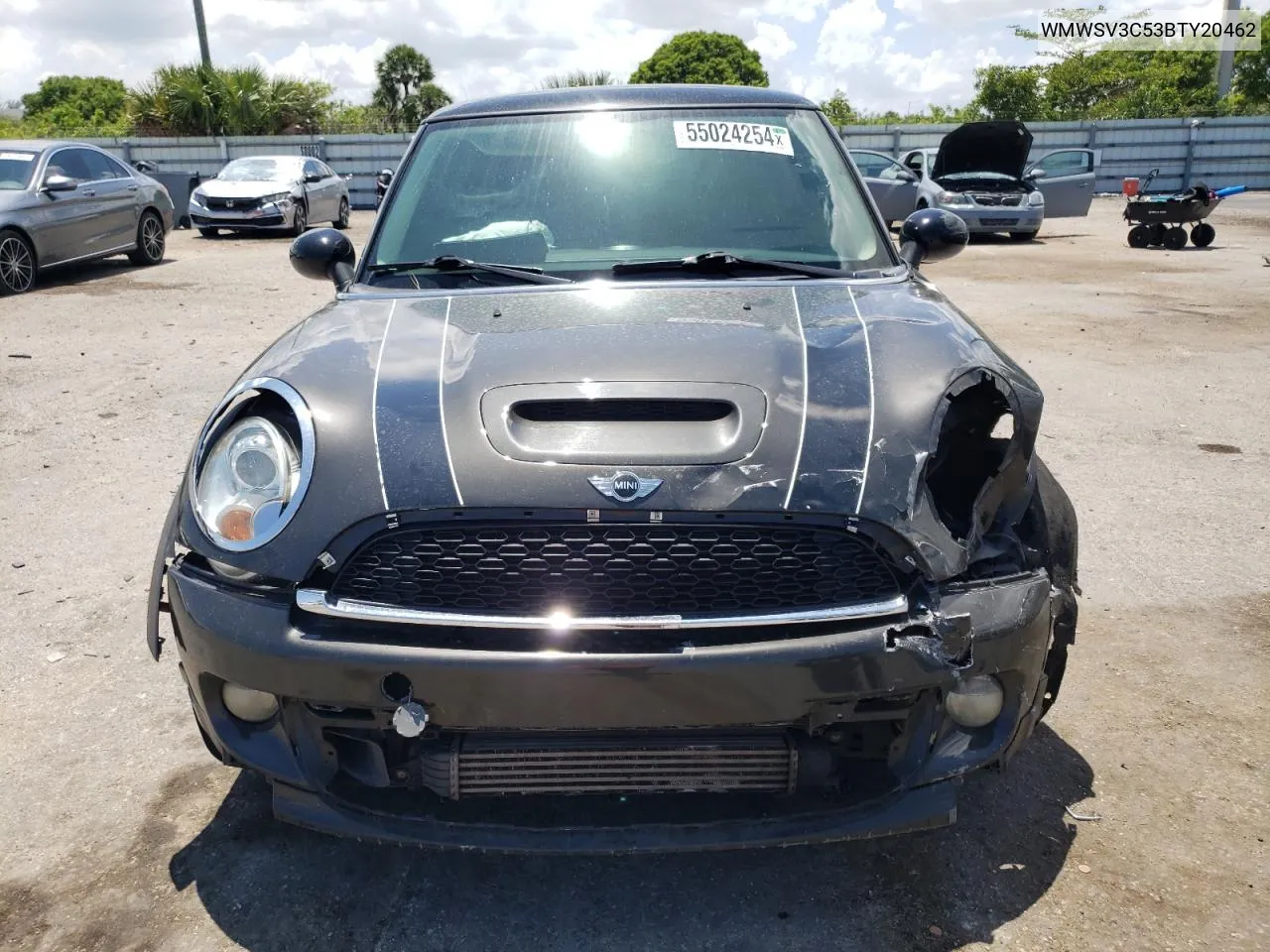 2011 Mini Cooper S VIN: WMWSV3C53BTY20462 Lot: 70561834