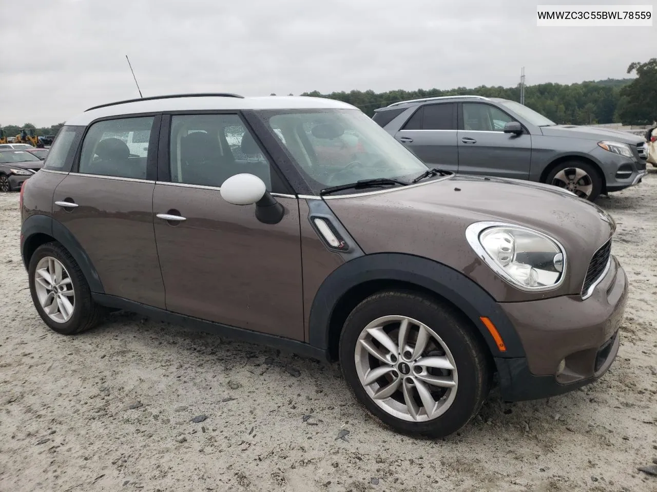 2011 Mini Cooper S Countryman VIN: WMWZC3C55BWL78559 Lot: 71242984