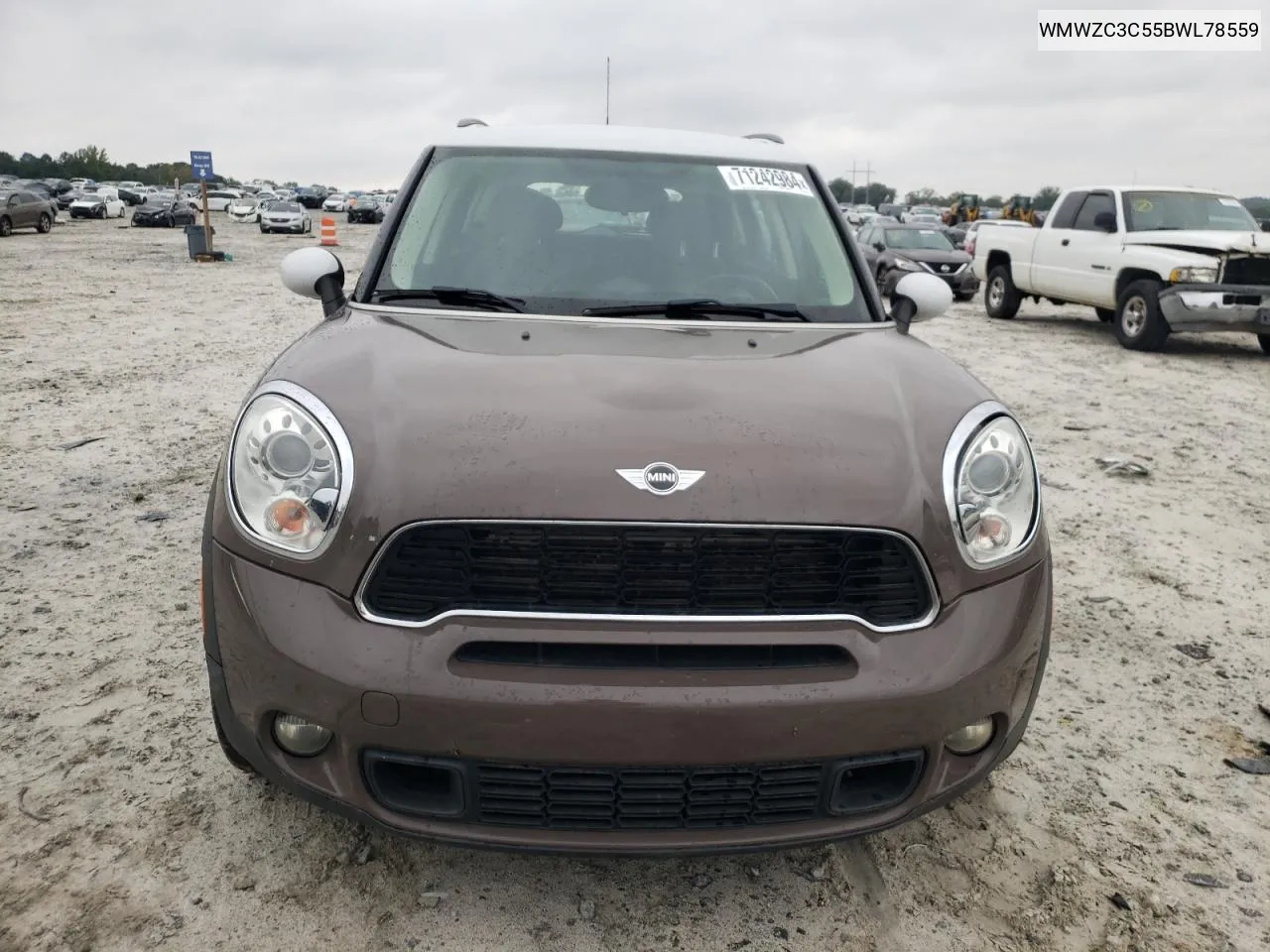 2011 Mini Cooper S Countryman VIN: WMWZC3C55BWL78559 Lot: 71242984