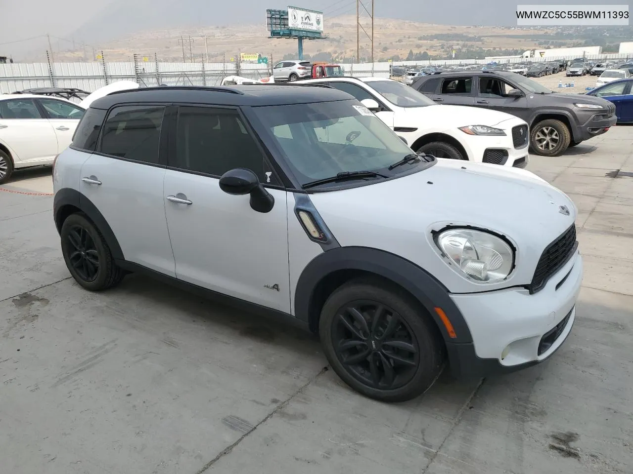 2011 Mini Cooper S Countryman VIN: WMWZC5C55BWM11393 Lot: 71365454