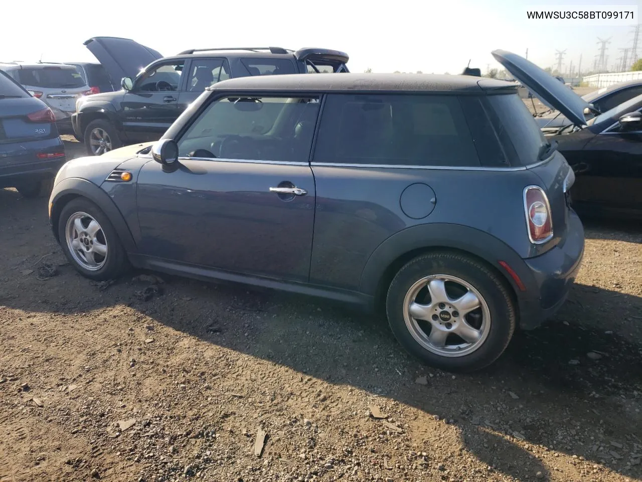 2011 Mini Cooper VIN: WMWSU3C58BT099171 Lot: 72034744