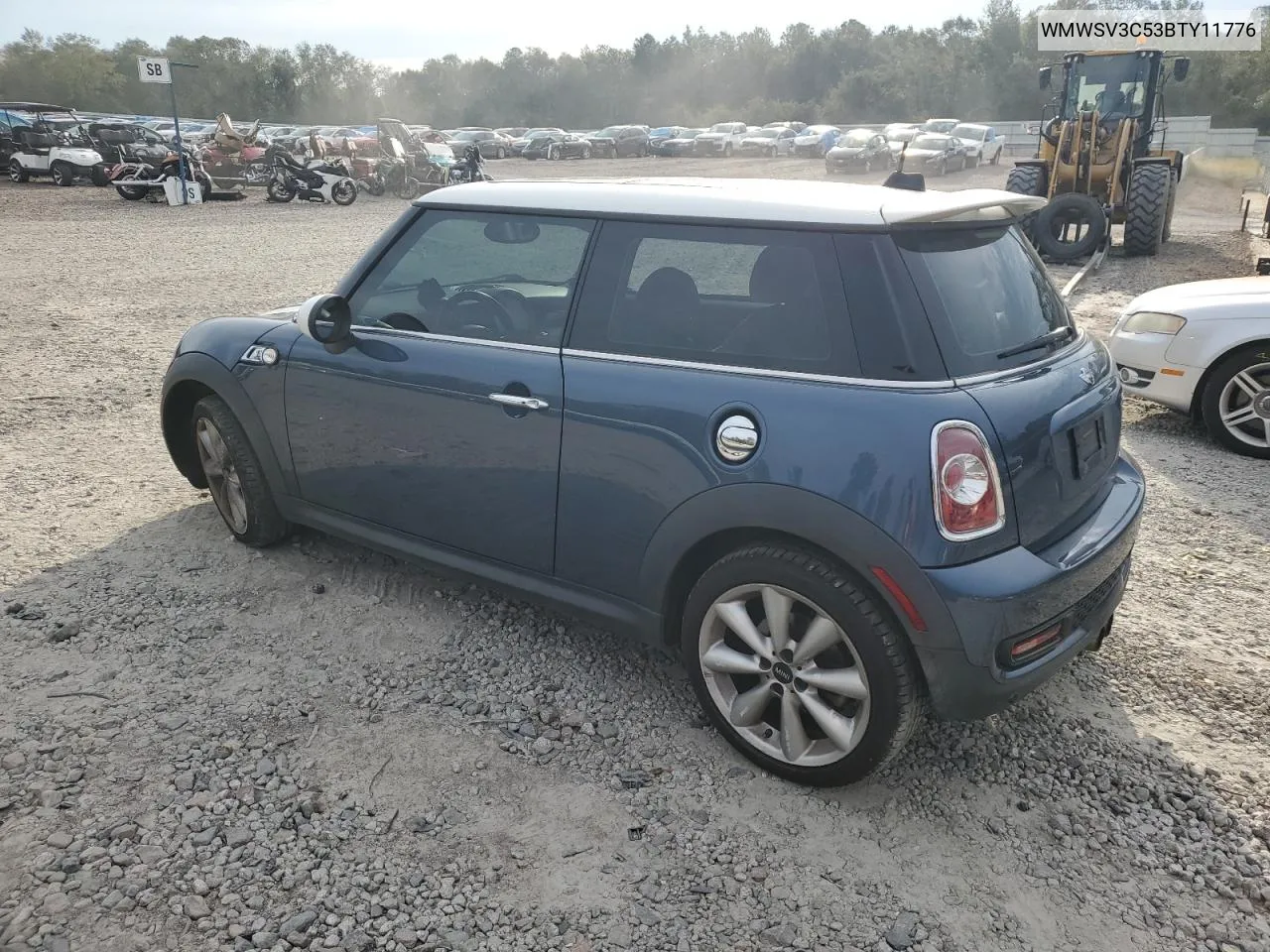 2011 Mini Cooper S VIN: WMWSV3C53BTY11776 Lot: 73018334