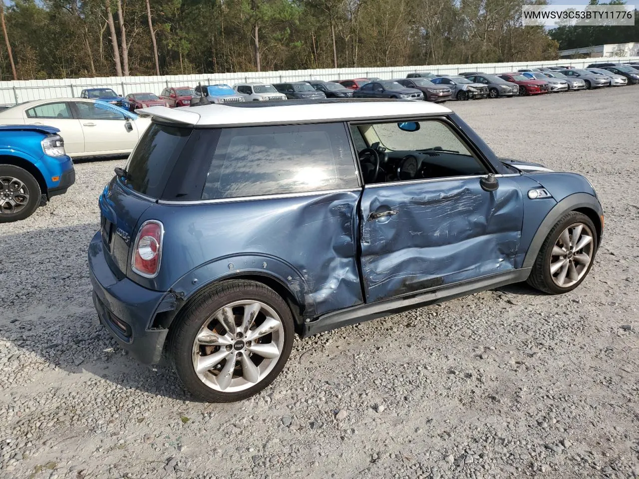 2011 Mini Cooper S VIN: WMWSV3C53BTY11776 Lot: 73018334