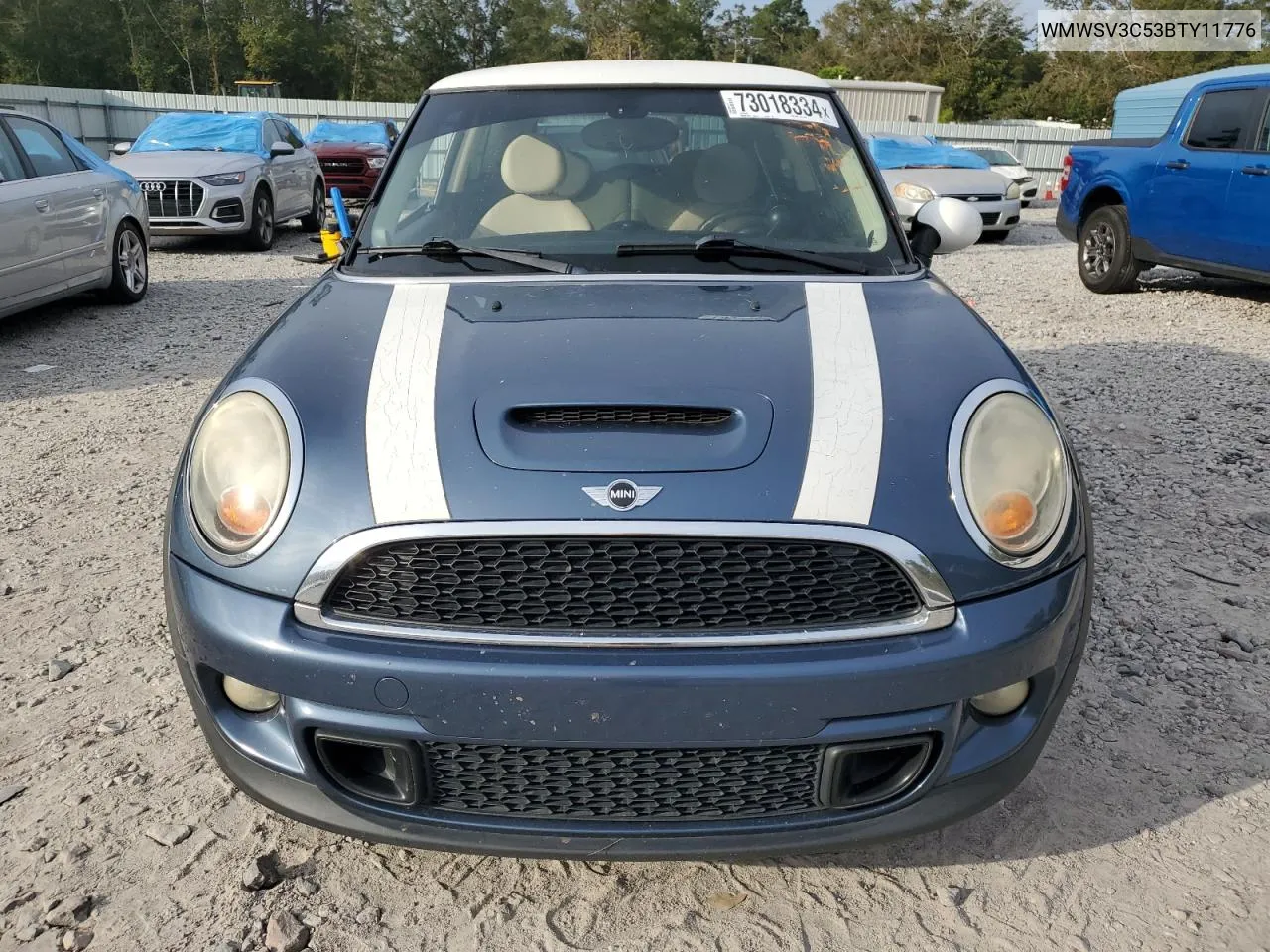 2011 Mini Cooper S VIN: WMWSV3C53BTY11776 Lot: 73018334