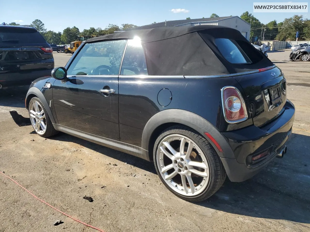 2011 Mini Cooper S VIN: WMWZP3C58BTX83417 Lot: 73556814