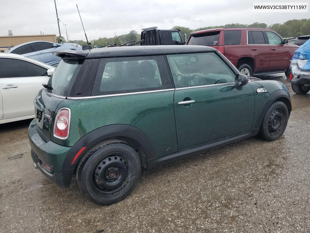 2011 Mini Cooper S VIN: WMWSV3C53BTY11597 Lot: 73562154